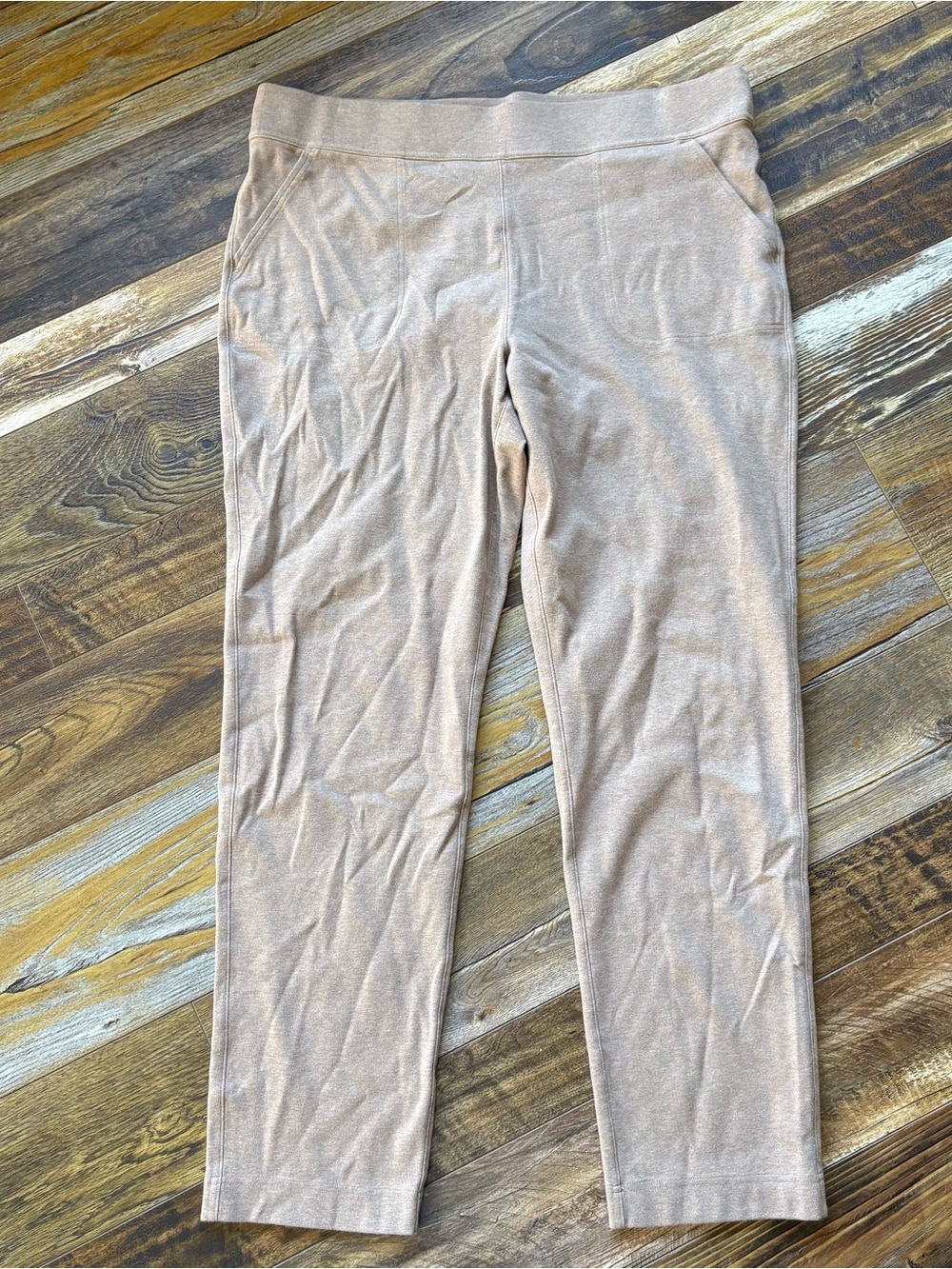 Duluth Trading Co NoGA Namaste Pants XXL/33 Tan Heathered